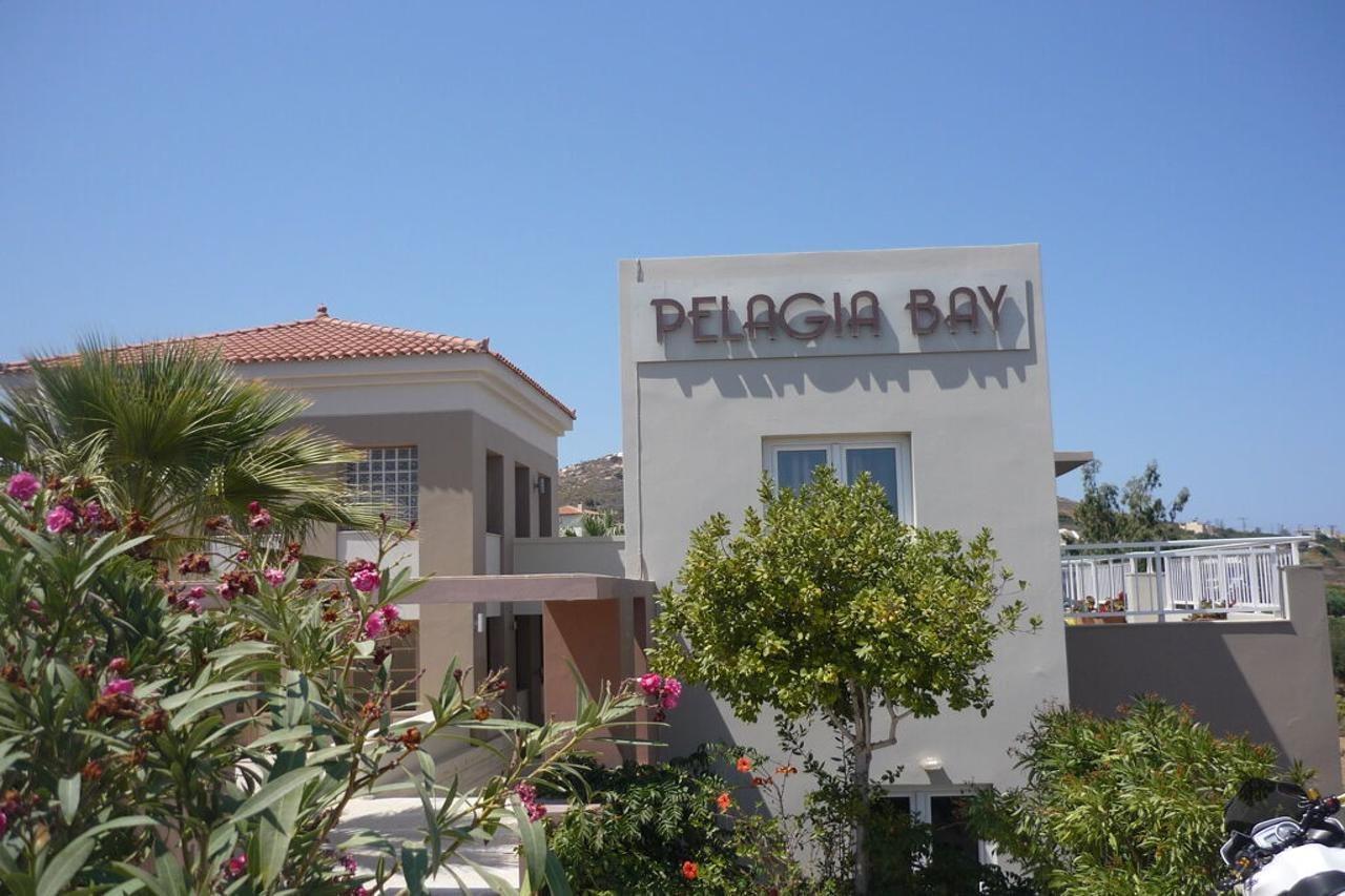 Pelagia Bay Hotel アギア・ペラギア エクステリア 写真